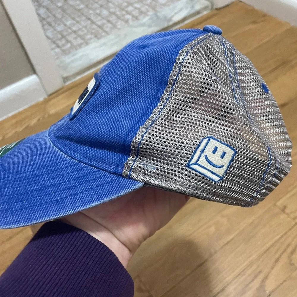 Legacy Simon Dashboard Trucker Hat Blue Grey Mesh Snapback Adjustable‎ Cap